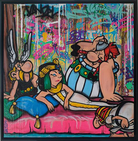 Astérix Obelix The adventures of Asterix by Fat 2023 Painting