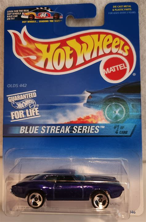 Hot Wheels Blue Streak Series Set Complete All Mint On Etsy
