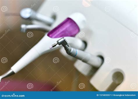 Dental Equipment For Teeth Cleaning Stock Image Image Of Equipment