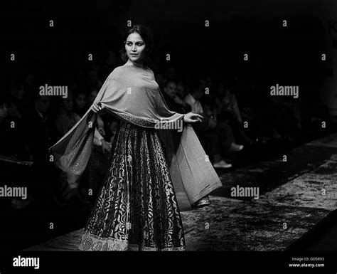 Lakme Fashion Week Stock Photo Alamy