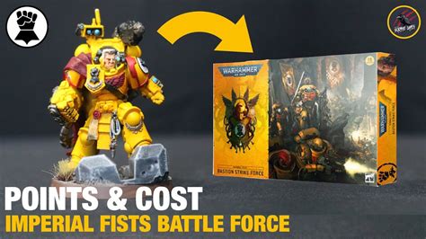 IMPERIAL FISTS BATTLEFORCE XMAS 2022 Price Point Breakdown Good