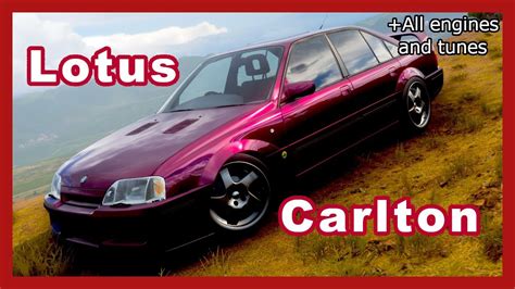 Forza Horizon Vauxhall Lotus Carlton All Tunings Drive Youtube