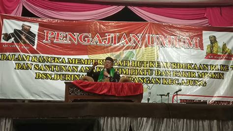 CERAMAH KH H SAEFUL BAHRI PART 2 YouTube