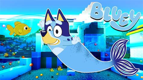 Bluey Se Convierte En Sirena Las Aventuras De Bluey En Roblox Youtube