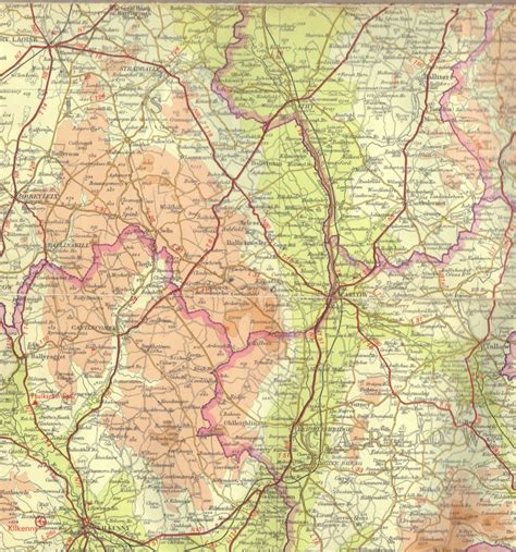 A Collection Of Maps And Drawings Of County Carlow