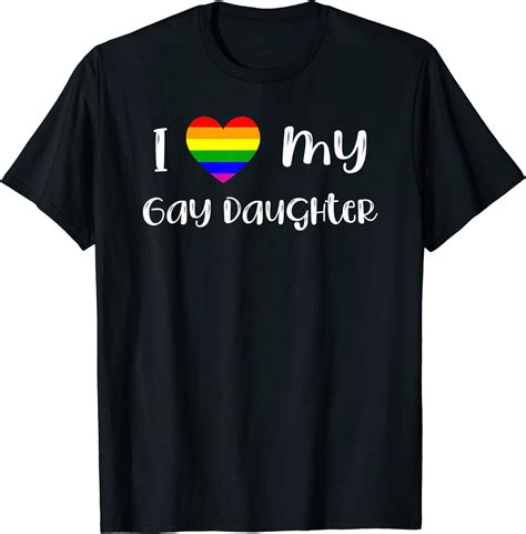 I Love My Gay Daughter LGBTQ Gay Pride Month Love Is Loves Classic Shirt