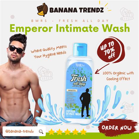 😱 Best Seller Bmrs Fresh All Day Emperor Intimate Wash For Men