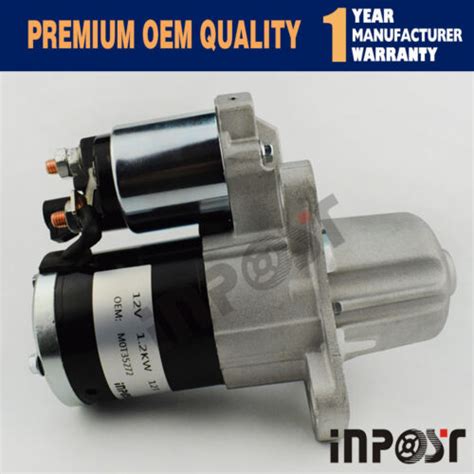 Starter Motor For Holden Commodore Vz Ve L Petrol V Ly To