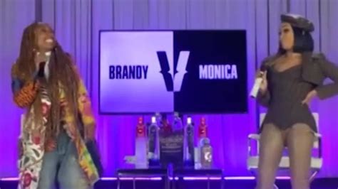 Brandy vs Monica: R&B icons face off in singing battle - CNN Video