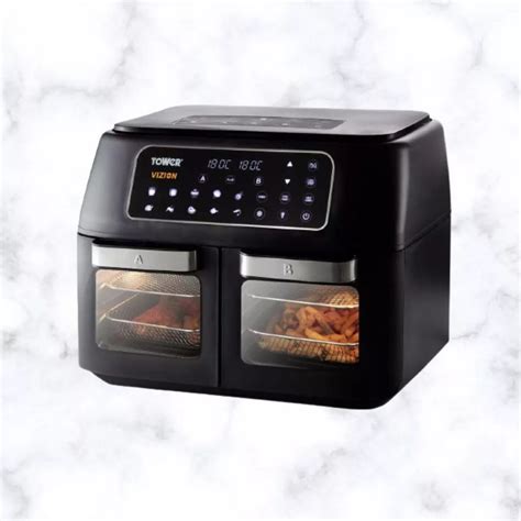 Tower Vortx Eco Dual Basket Ltr Air Fryer Black Silver Lupon Gov Ph