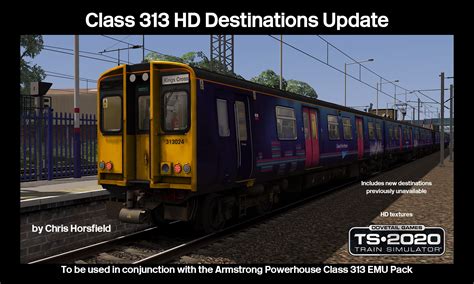 Class 313 Hd Destinations Update Alan Thomson Simulation