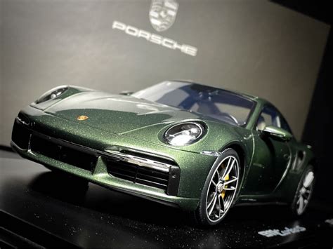 Spark Porsche Turbo S S Aventurin Grun