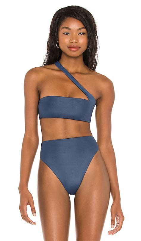 Buy Jade Swim Jade Swim Halo Bikini Top In Navy At Off Editorialist