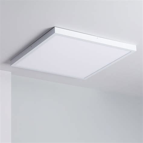 Pack 5 X Paineis LED De Superficie 40W Chipled Osram 60x60 Cm Branco