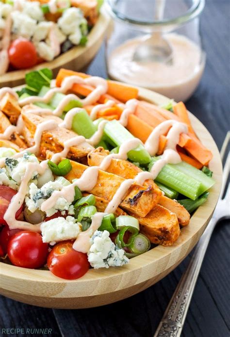 Buffalo Chicken Salad With Spicy Ranch Dressing Everything You Love