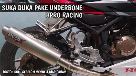 REVIEW UNDERBONE BPRO DI CBR 150R NYAMAN BUAT HARIAN YouTube