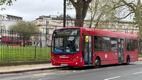 Full Route Visual London Bus Route P4 Brixton Station Lewisham