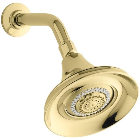 Kohler Forte Vibrant Polished Brass Spray Shower Head At Lowes