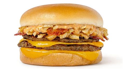 Steakhouse Inspired Cheese Burgers Bacon Steakhouse Double