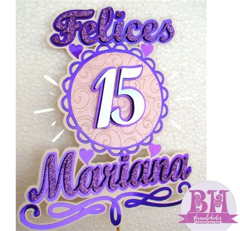 Pin by detallitosrosmy on Topper 15 años