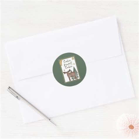 Cabin Sweet Cabin Stickers Zazzle