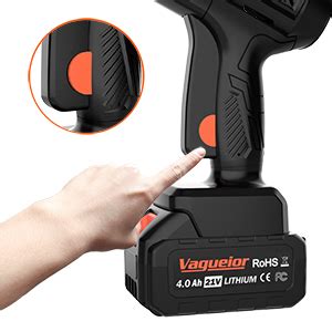 Amazon Vagueior Cordless Pressure Washer Gun 770 PSI Portable