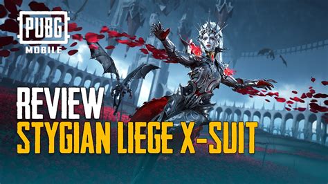 PUBG MOBILE Review STYGIAN LIEGE X SUIT YouTube