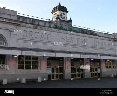 Great Western Railway Station City Of Cardiff Capital Of Wales Uk Gb