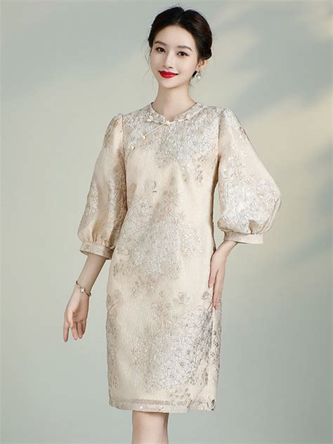 Wemons Dresses Chinese Style Improved Cheongsam Dress