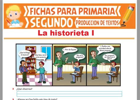 Las Historietas Para Segundo Grado De Primaria Actividades 2024