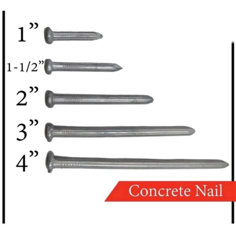 Concrete Nail Cement Nail 1 1 1 2 2 3 4 Sold Per Kilo Lazada Ph