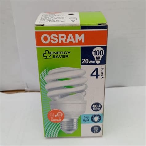 Jual Lampu Osram Dulux Twist Tornado W E Shopee Indonesia