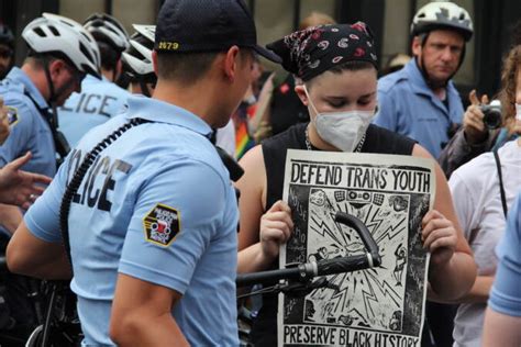 Hundreds protest Moms for Liberty in Philadelphia - WHYY