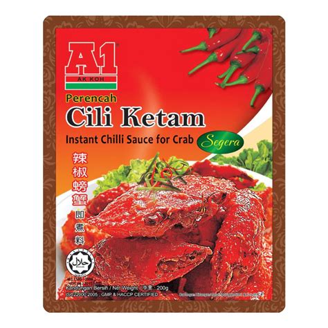 A1 Instant Chilli Sauce For Crab 200g Just Go Shop