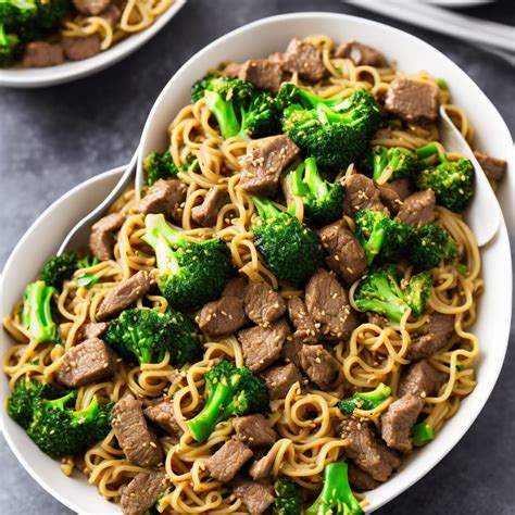 Thai Beef Broccoli Noodle Bowl Recipe Recipes Net