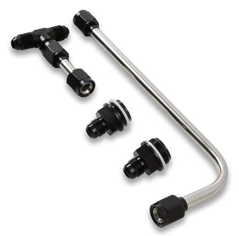 Quick Fuel Bkqft Dual Feed Fuel Line An Black