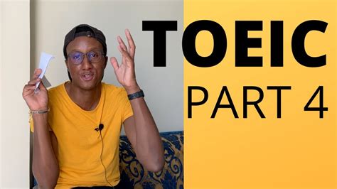 Comment R Ussir La Partie Du Toeic Youtube