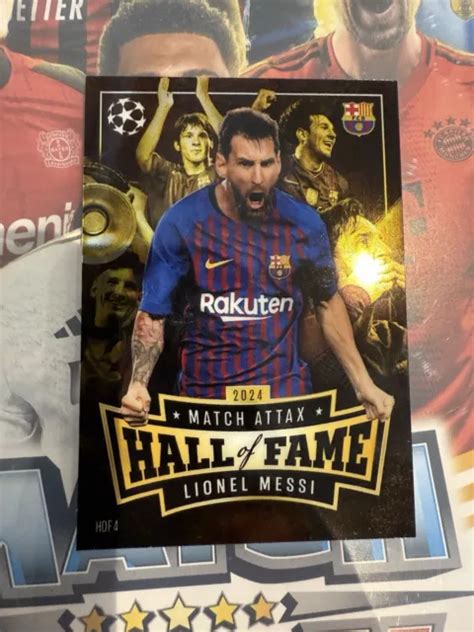 Topps Match Attax Lionel Messi Hall Of Fame