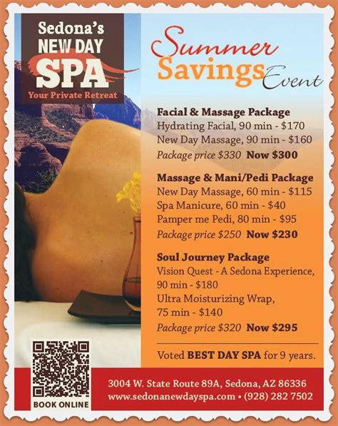 Relax Rejuvenate Replenish With Our Very Sacred Summer Savings We