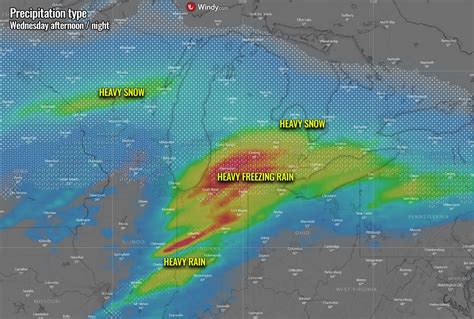 A Major Winter Storm Olive Is Forecast To Bring Massive Snow And Ice To