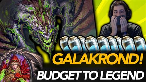 Top Budget Galakrond Rogue Ashes Of Outlands Hearthstone Youtube