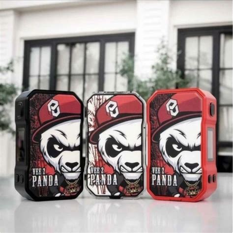 Jual Authentic Dovpo MVV II VEE2 Panda Box Mod Red Shopee Indonesia