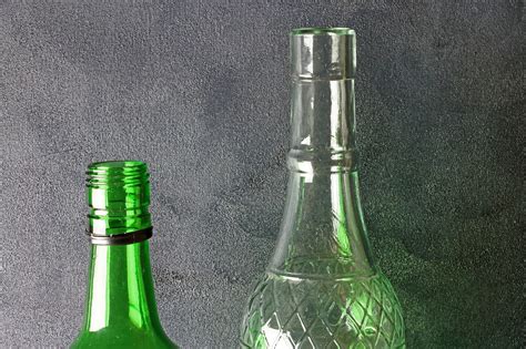 Glass Bottles Necks Green Free Photo On Pixabay Pixabay