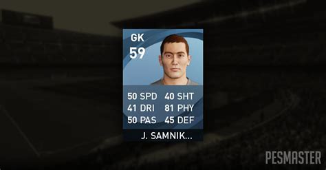 J Samnik Pes 2021 Stats