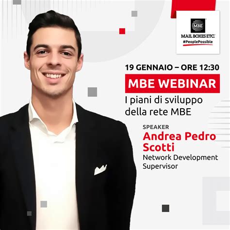 1 Webinar Del 2024 Dedicato Alla Proposta Di Franchising MBE