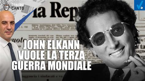 John Elkann Vuole La Terza Guerra Mondiale Il Controcanto Rassegna