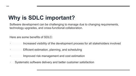 Software Development Lifecycle Sdlc Ppt