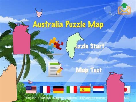 Australia Puzzle Map By Jenny Sun