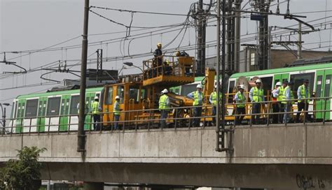 Metro de Lima restablecen el tránsito tras falla de tren en Atocongo