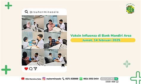 Hermina Hospitals Kegiatan RSU Hermina Solo Vaksin Influenza Di Bank